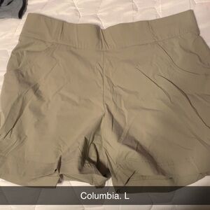 Columbia Women's Athletic Tan Shorts